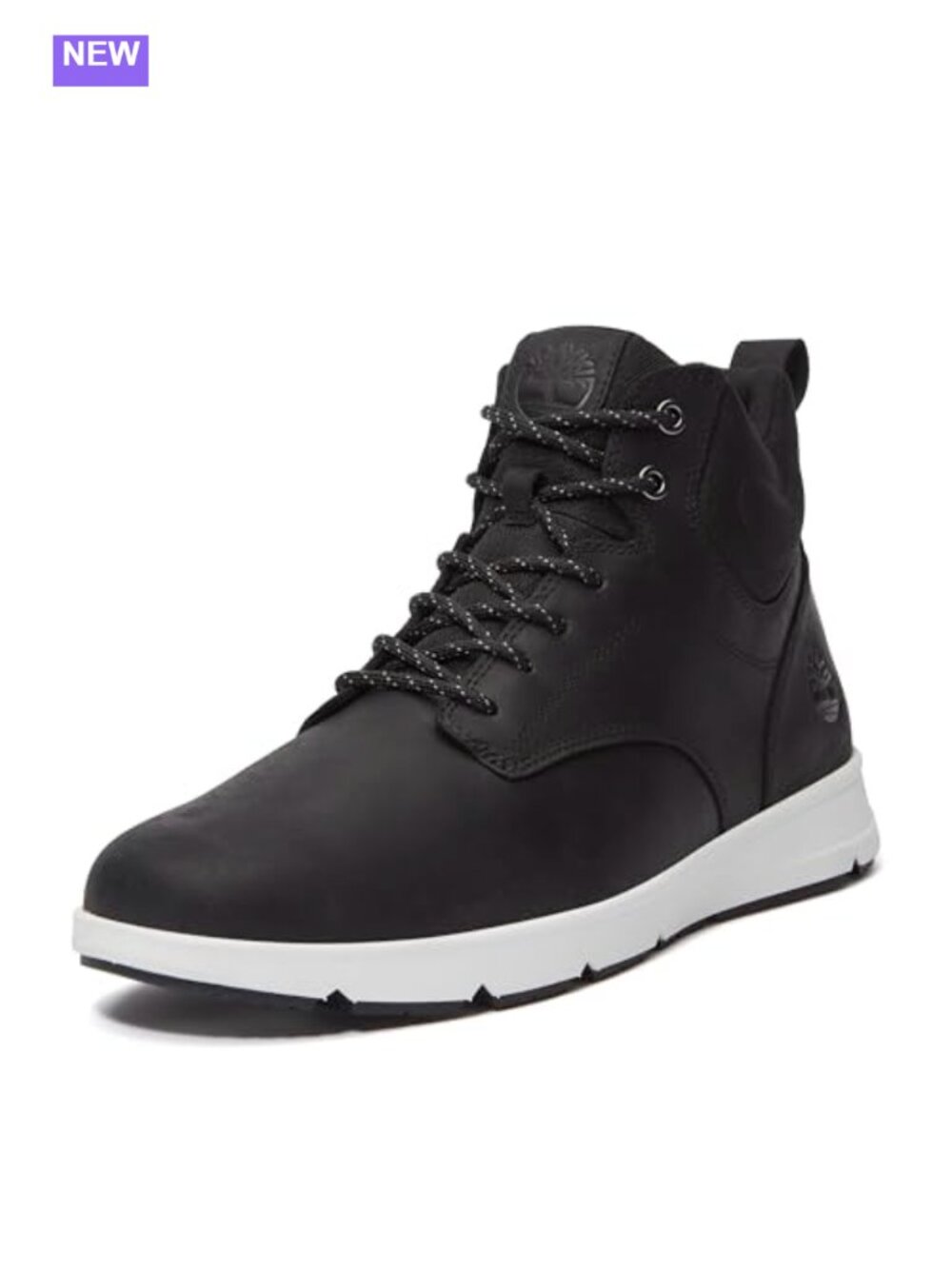Timberland Leather Lace-Up Sneaker Boot OrthoLite Comfort Casual Hiking